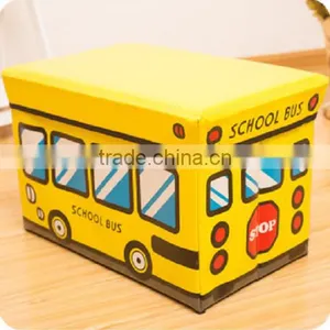 High Quality For Kids To Sit School Bus Leather Storage Box Trade Assurance Supplier thumbnail-4