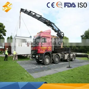 Engineered Plastic HDPE Ground Protection Mats / HDPE Road Mat / PE Crane Footrest thumbnail-3