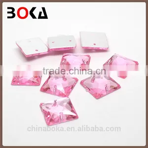 // New Retro Style Ss6 Ss10 Ss16 Ss20 Rhinestone // Flat Back Rhinestone With Holes for Wedding Dress // thumbnail-3