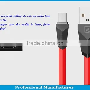 High Qaulity Remax 1M Length TPE Copper Core 2.1A Aliens Micro Usb Cable for Android thumbnail-3