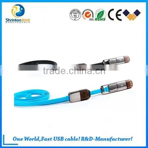 High Quality Scented Environmental TPE Copper Core for Iphone5 and Iphone6 Data and Charge Cable, Ip6 Usb Cable thumbnail-1