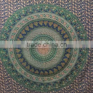 Printed Bed Sheets Cotton Mandala Tapestry thumbnail-3