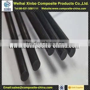 Carbon Fiber Black Soild Rod thumbnail-2