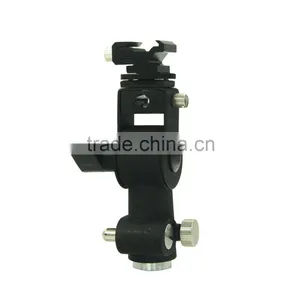 Camera Flash Bracket, Dual Mount Bracket Arm for Macro Shooting thumbnail-1