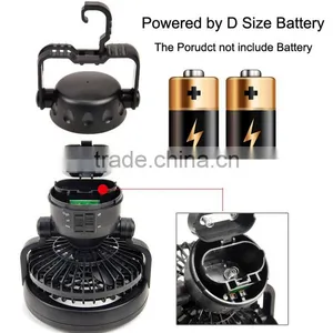 (130449) Hot Selling Portable ABS Material Campling Light With Fan thumbnail-4