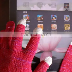 Smartphone Gloves/ Touch Screen Gloves/ Knitted Bluetooth Gloves thumbnail-4