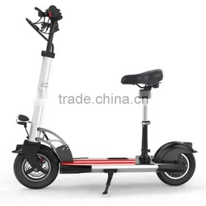 10 Inch Tire Two Wheel Scooters With Handle Smart Electric Bikes With Seat thumbnail-2