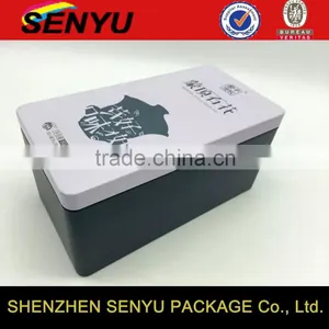 Tea Packaging Box Waterproof Metal Box With Sliding Lid thumbnail-1