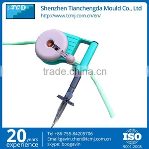 Retractable Extendable Pipe 3-6 Bar Green Garden Water Hose Reels thumbnail-4