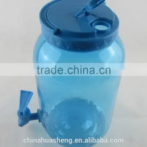 3.8L Plastic Cold Water Dispenser BPA Free Beverage Jar PET Water Container thumbnail-5