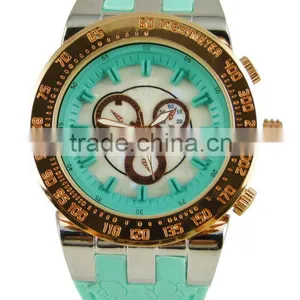 Guang Zhou YB Current Watch Silicone Band Alloy Case Wholesale Watches thumbnail-2