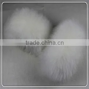 WHOLESALE Imitated White Fox Fur Sheep Fur Hood thumbnail-5