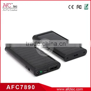 1200mah Mental Mini Small Smartphone Solar Charger Power Bank With Case and Charging Cable thumbnail-5