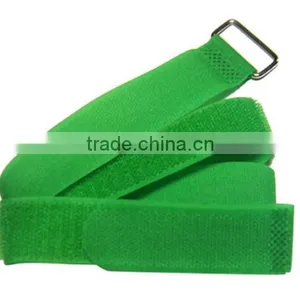 100% Nylon Binding Customized Hook and Loop Straps With Metal Buckle thumbnail-4