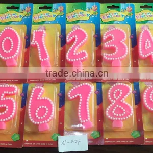 Number Shaped Candles For Wedding Favors thumbnail-3