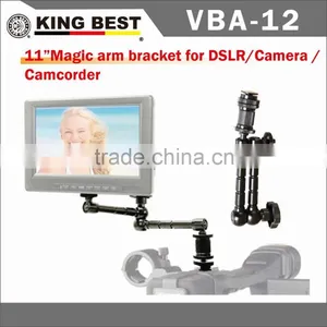 KINGBEST Hot Shoe Bracket / 11"Magic Arm Bracket ForDSLR / Camera / Camcorder / Camera Flash Holder / Professional Camera thumbnail-1
