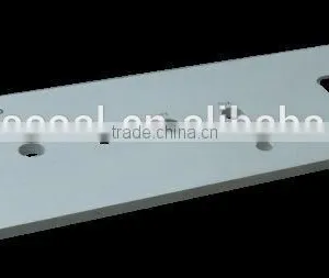 Extruded White Powder Coated Aluminium Profile thumbnail-1