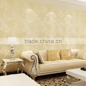Country Style Beauty Bedroom Decoration Big Flower Wallpaper thumbnail-4