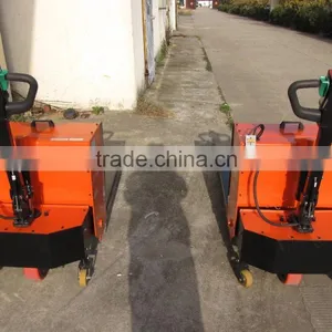 1200kg Small Semi Electric Hydraulic Pallet Forklift Truck thumbnail-4