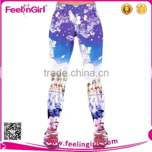 2016 Fast Delivery Good Quality Galaxy Women Colorful Leggings Fitness thumbnail-2