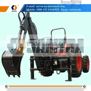 Sunco Side Shift Backhoe, LW-10E Backhoe Digger for Tractor thumbnail-1