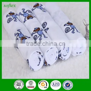 100% Cotton Muslin Swaddle Blanket Baby thumbnail-1