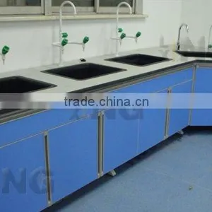 Steel Lab Sink Table Dental Lab Sink Table Biology Lab Table thumbnail-6