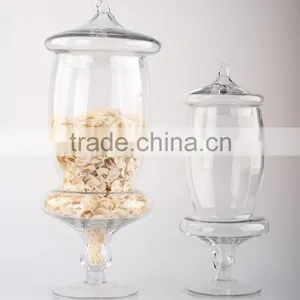 China Factory Clear Glass Apothecary Food Jars thumbnail-1