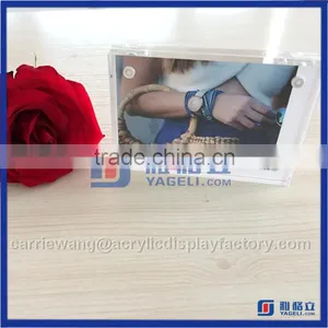 Clear Acrylic Picture Photo Frame Photo Frame 4x6 / Custom Acrylic Photo Frame thumbnail-6