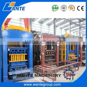 WANTE BRAND QT6-15hydraulic and Fully Automatic Paver Block Making Machine Type thumbnail-2