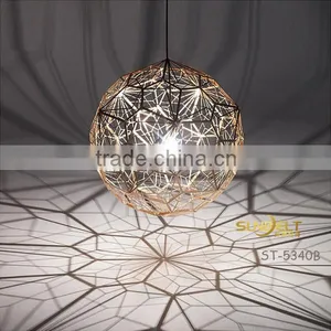 ST-5340B Sunbelt D250mm Stainless Steel Fire Ball Pendant Lamp thumbnail-1