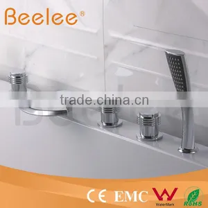 Shower Tap 3 Handles Tub Mixer Tap Bathroom Tap thumbnail-1