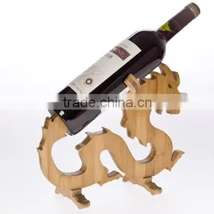Wholesale Wooden Single Bottle Wine Rack thumbnail-2