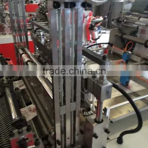 2 Lanes Bottom Sealing T-Shirt Bag Making Machine (Cold Cutting) thumbnail-4