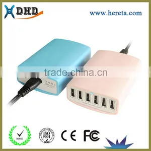 Dual 6 USB Charger for Mobile Phone,ipad thumbnail-3