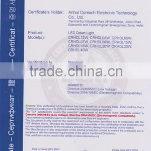 36W LED Down Light 8.0inch 210*210*52mm 90lm/w 80Ra CE Certified thumbnail-4