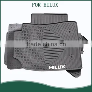Easy Clean Anti Slip Hot Sale Car Floor Mats For TOYOTA Hilux thumbnail-2