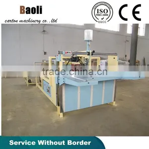 Manual Folder Gluer Machine/Corrugated Carton Folding Gluing Machine thumbnail-1