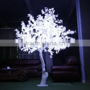 2.5m Pure New Artificial LED Maple Leaves Decorative Plastic Tree Light thumbnail-1