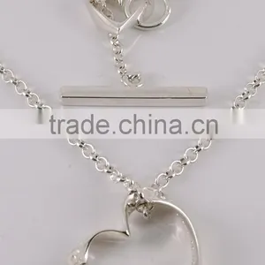Eternal Designer Pendant in Argentium Silver thumbnail-2