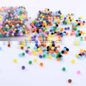 Factory Supply DIY Crafts Chenille Stems and Pompons Assorted Colors for Kids thumbnail-4