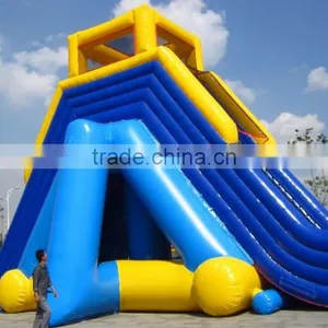 Lanqu High Quality Inflatable Big Water Slide for Sale thumbnail-2