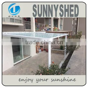 DIY Gazebo Canopy Made of Aluminum Polycarbonate for Patio Cover thumbnail-5
