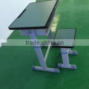 Adjustable School Desk and Chair Cheap Modern School Furniture HXZY054 thumbnail-5