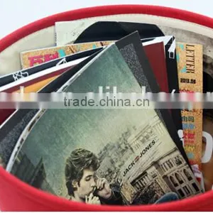 YIWU RODA Cotton Embroidery Bin Canvas Toys Receive Basket Sundry Receive Storage Basket Bathroom Laundry Basket thumbnail-6
