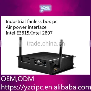 Industrial Fanless Mini pc With Intel E3815/Intel 2807 Air Power Interface, Wifi, VGA,rj45 thumbnail-1