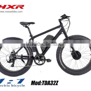 Riding on Beach Snow Road Electric Bike thumbnail-1