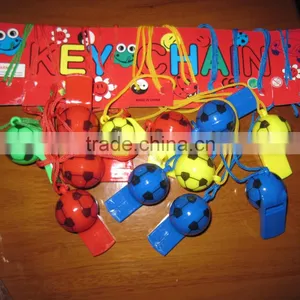 Soccer Whistle With Cords thumbnail-1