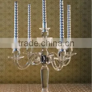 Family Candlesticks Personalized Glass Candlesticks thumbnail-1