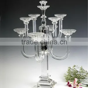 Floor Standing Crystal Candle Holder in China thumbnail-4